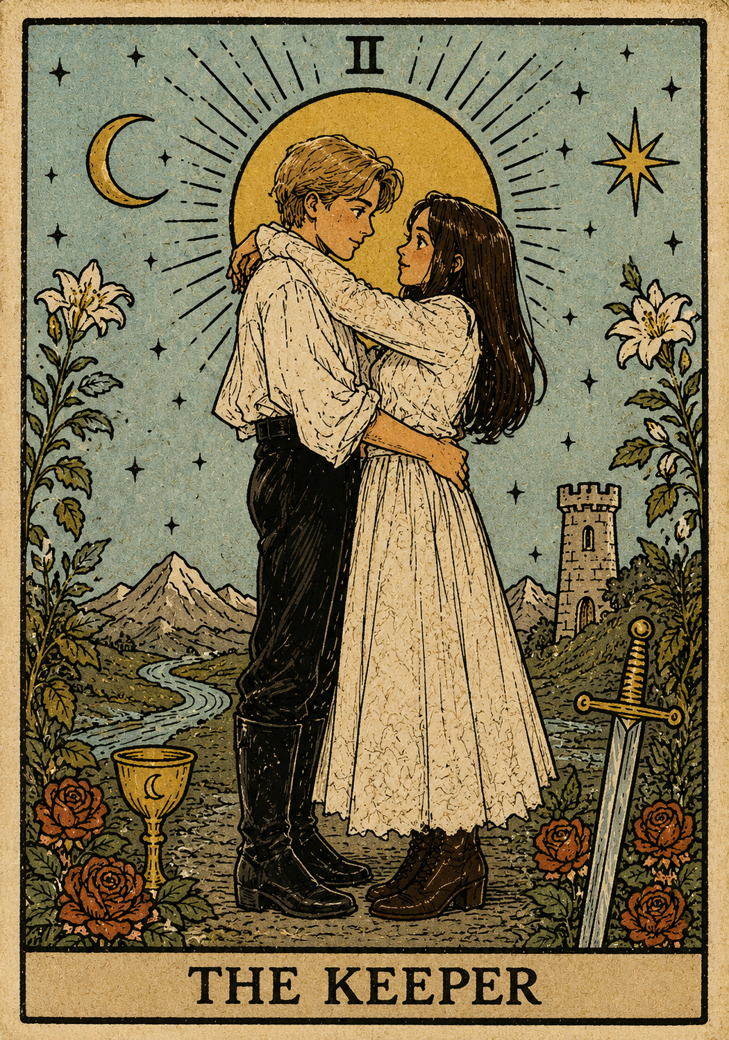 The Keeper casper tarot