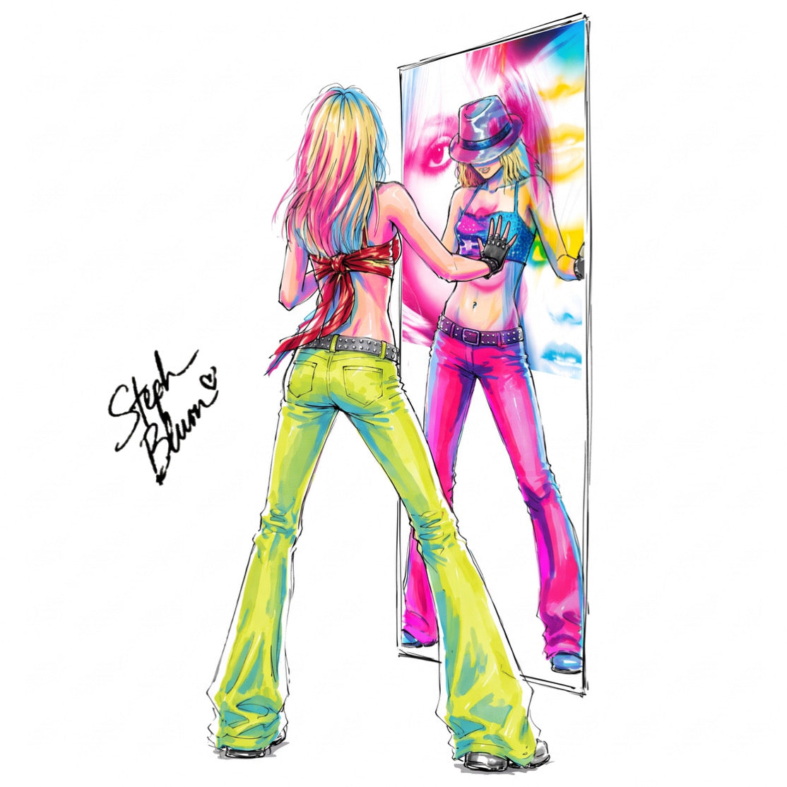 She’ll never be me “Reflection”
