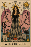 Wild horses Selena