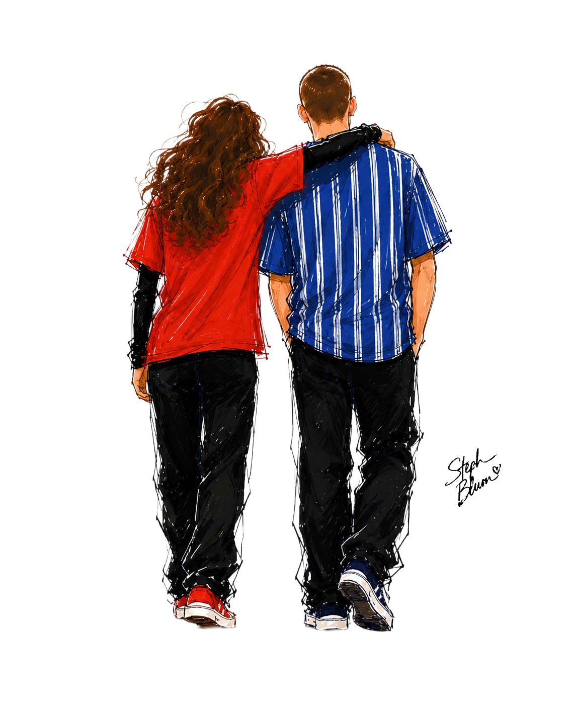 RUE FEZ NEVER LOOK BACK